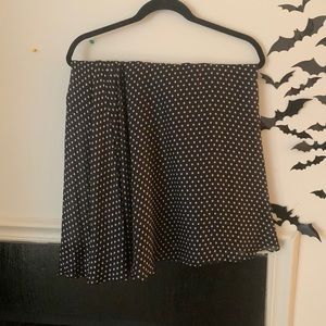 Ann Taylor Loft polka dot skirt 6p